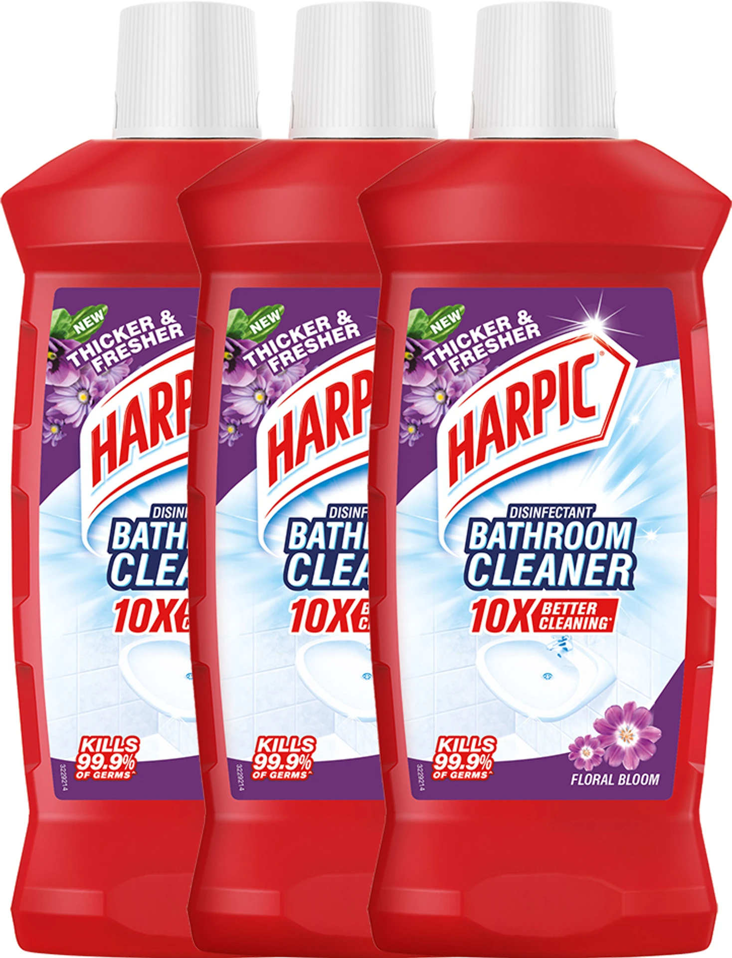 Disinfectant Bathroom Floral (3 x 1 L)