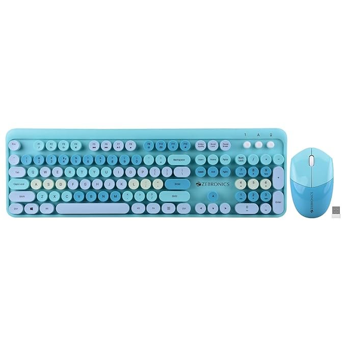 ZEBRONICS Companion 301 2.4GHz Wireless Keyboard & Mouse