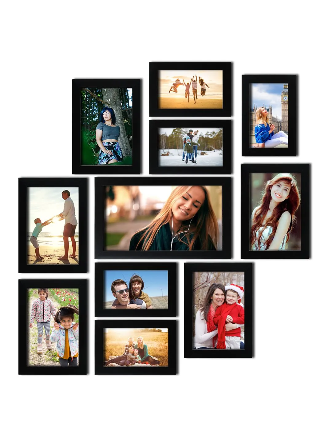Photo Frame Black - 1"